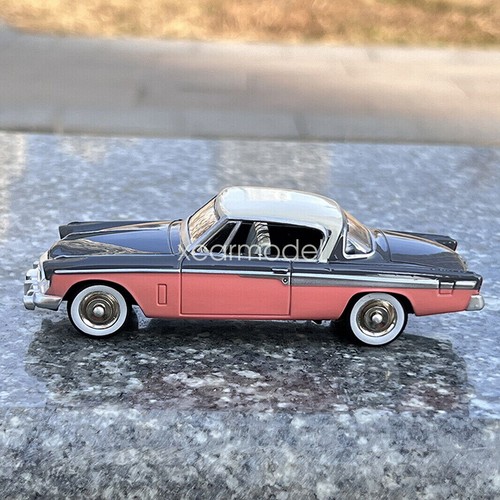 GFCC 1/43 Studebaker Speedster Coupe 1955 Grey/Pink Diecast Car Collection NIB - Picture 3 of 6