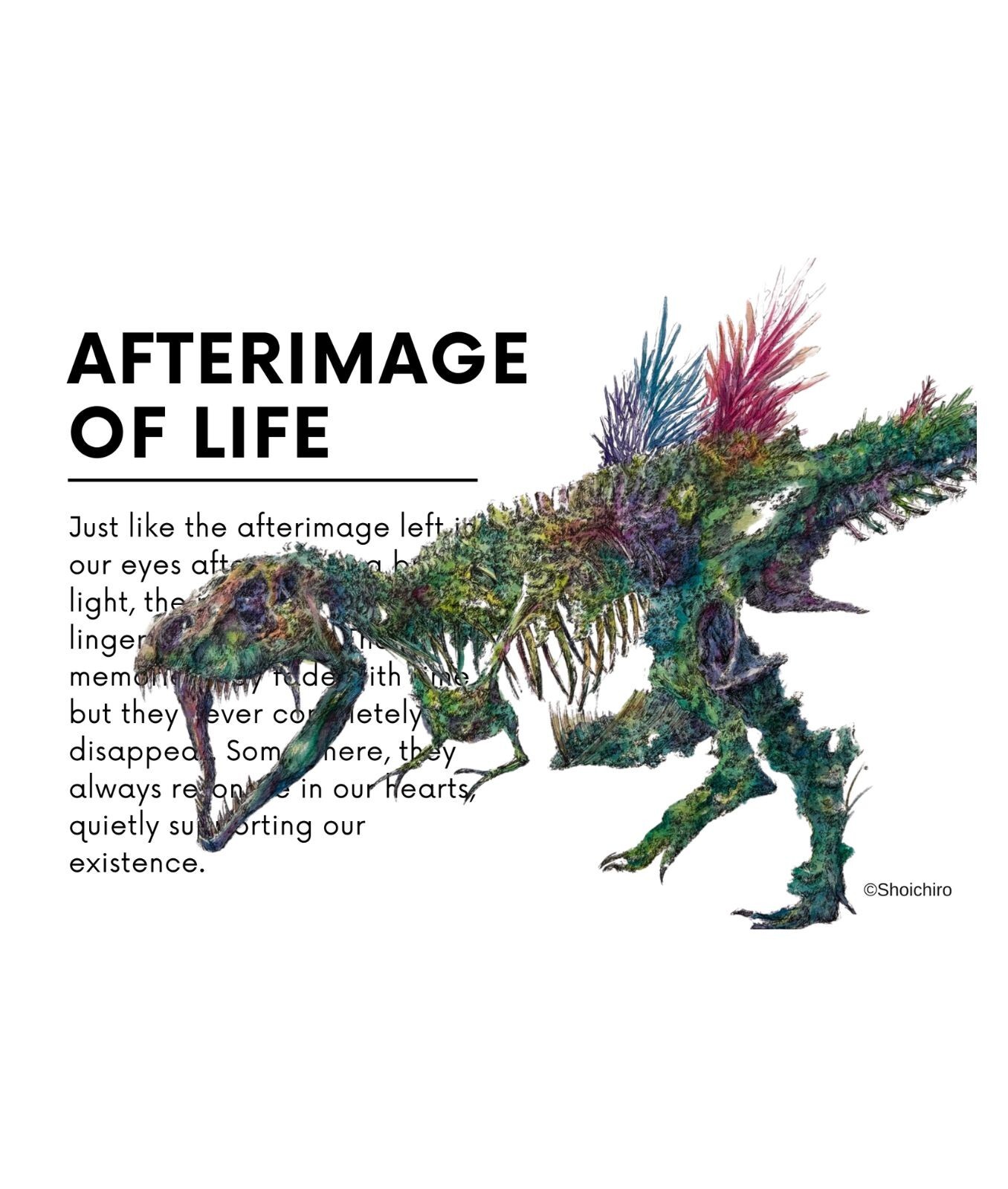 Borsa tote in tela originale pittore giapponese Shoichiro 16,1 pollici (40,8 cm)