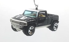 Christmas Ornament for Hummer H3T Black