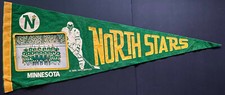 1968 Minnesota North Stars NHL Hockey (1968-69) Team Photo Pennant Very Rare 