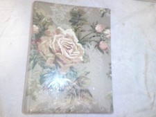 OLDER SEALED NEVER USED PHOTO ALBUM ROSE PATTERN