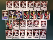 RYAN TEPERA - Lot of (25) cards - Topps 2015-2023 Angels Blue Jays