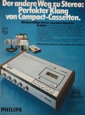 Philips N 2400 - Pubblicità Pubblicità Pubblicità Originale 1974