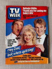 Vintage television - "Australian TV Week" Jan 1988 Bill Cosby Mark Lee Hey Dad!