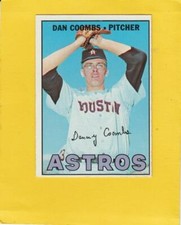1967 Topps #464 Danny Coombs Houston Astros EX/NM Lot # 17720