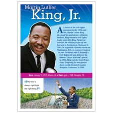 King Pop Chart Notable African Americans SC-553117