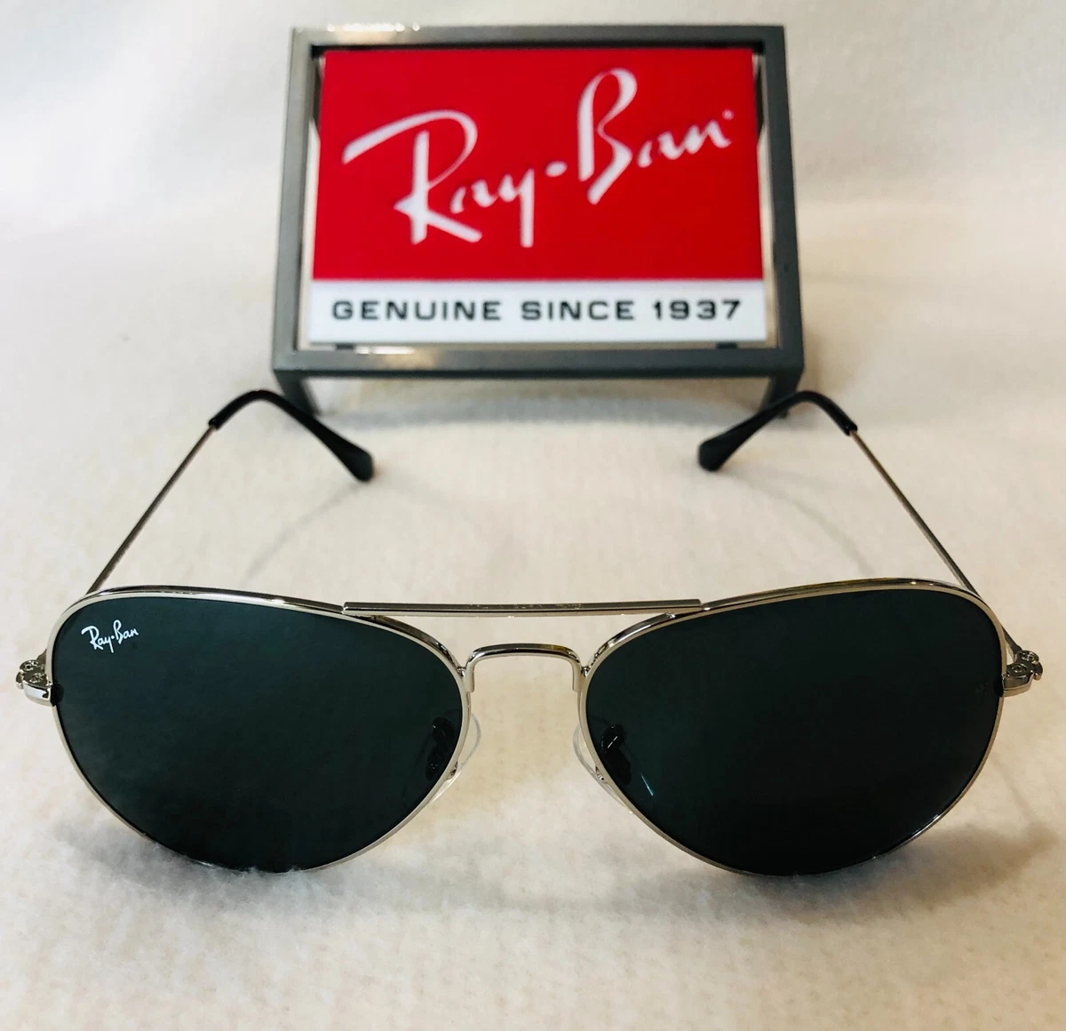 Ray-Ban Black Aviator Classic Sunglasses