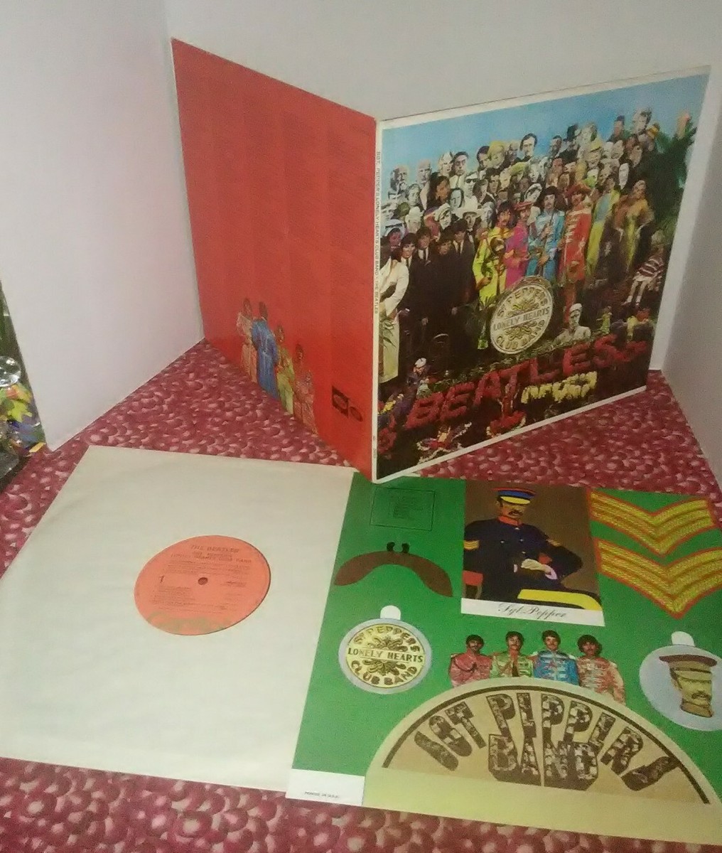 beatles sgt. pepper's .. (RARE!!送料込み） Beatles Sgt Peppers Lonely Hearts Club Band RARE Vinyl #2653