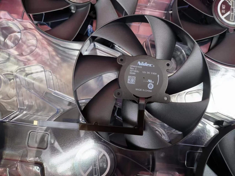 AD4A31K04 AD4A31K05 NidecDual fan For NVIDIA RTX4080 RTX4090 Graphics Card Fan - Image 3 of 3