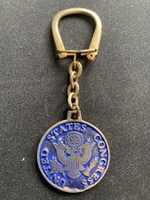 1970 Vintage Ohio William E. Minshall  Appreciation Key Chain U.S. Congress