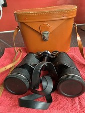 Vintage (Boots) Japanese 10x50 Binoculars w Case, Wide Angle 7’ Bird Watching GC
