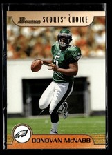 1999 BOWMAN SCOUT'S CHOICE #SC14 DONOVAN MCNABB RC EAGLES