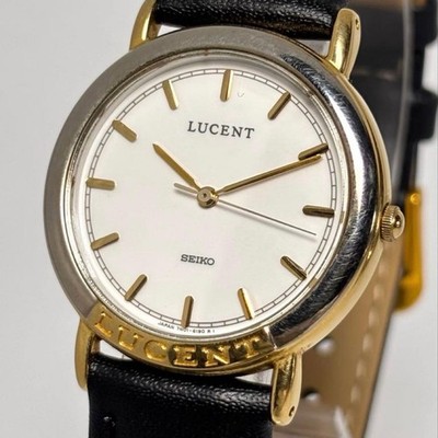 Seiko Lucent Unisex Watch Battery & Belt Genuine, Working Condition
