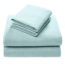 Cotton Flannel Sheets Queen Size, Ultra Soft Flannel Sheet Set with 14" Elast...