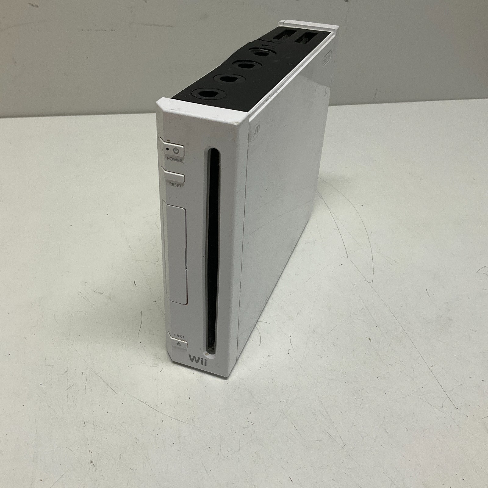 Nintendo Wii RVL-001 White Tested & Works Console Only With GameCube Compatible 