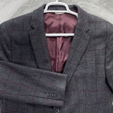 Banana Republic heritage Blazer Mens 44R Coat Casual Jacket Suit Vitale Barberis