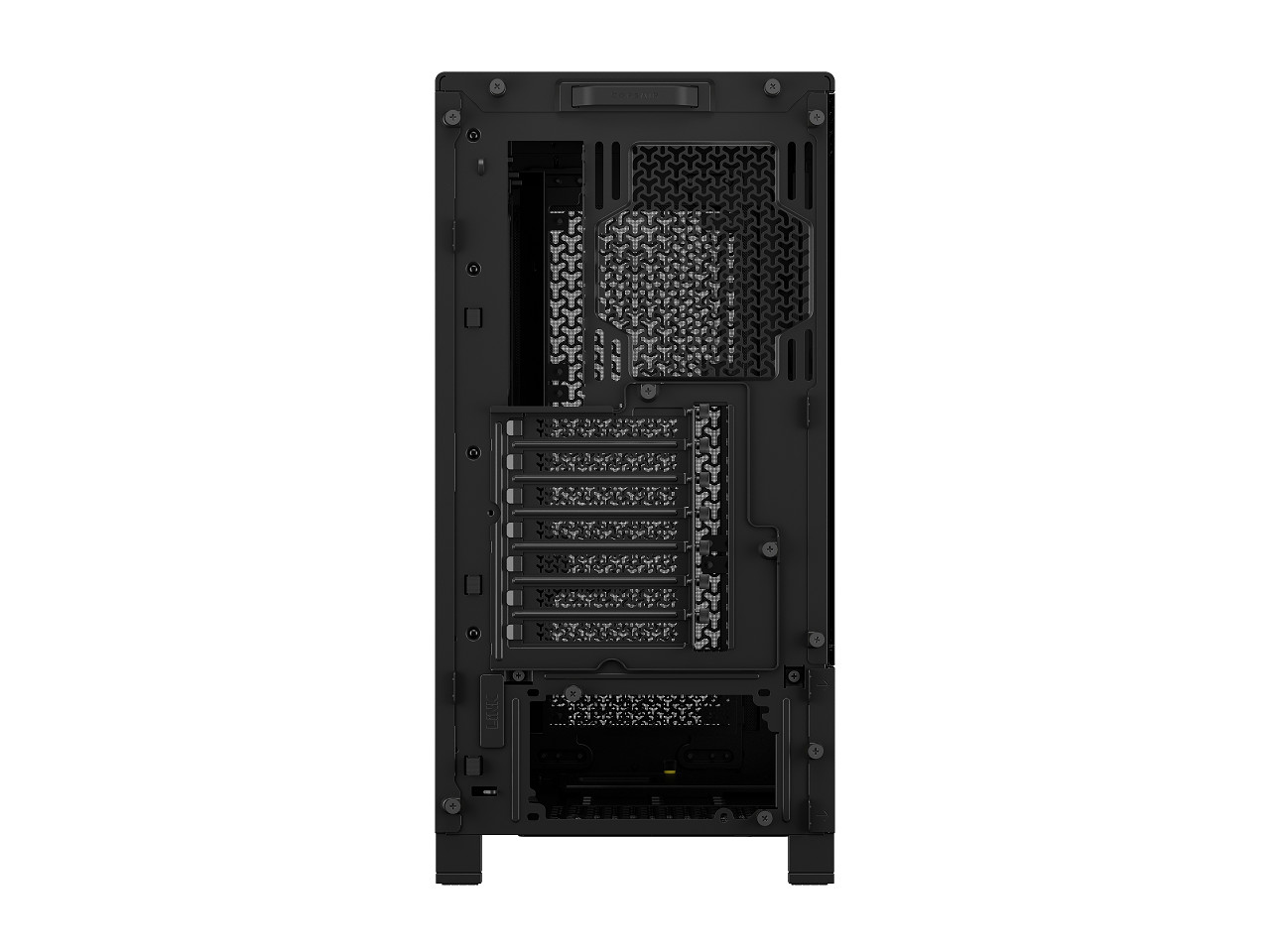 Корпус компьютера Corsair Frame 4000D из черной стали закаленного стекла ATX Mid Tower