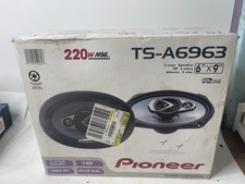Pioneer TS-A6963 6" x 9" 3 Way car Speakers 220w Max  New in box 