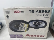 Pioneer TS-A6963 6" x 9" 3 Way car Speakers 220w Max  (New in box!)