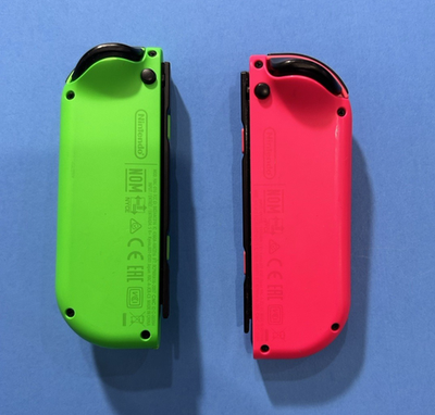 Nintendo Switch Joy-Con Controllers Neon Pink Left & Neon Green