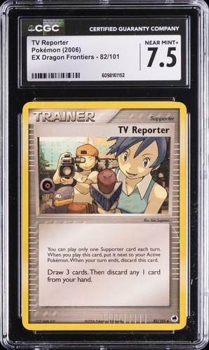 TV Reporter graded CGC 7.5 for sale on eBay
