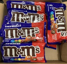 24 Caramel M M's Chocolate Candies 2.83 Oz Share Size BULK
