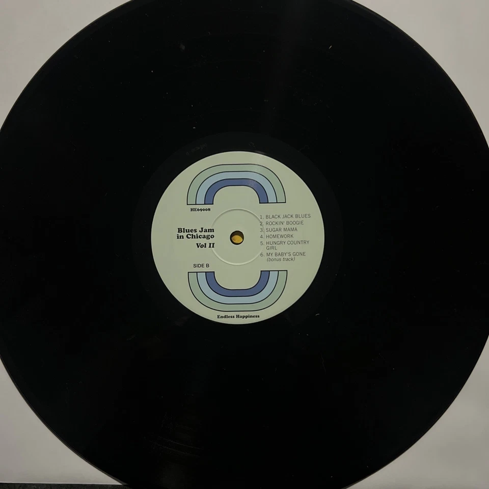 Blues Jam in Chicago Vol 2 - Vinyl LP 1970 Blue Horizon BH 4805 LP VG Foto 4 de 4