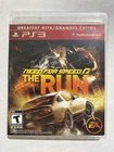 Need for Speed The Run Playstation 3 PS3 EA Sports Cars Racing - Greatest Hits