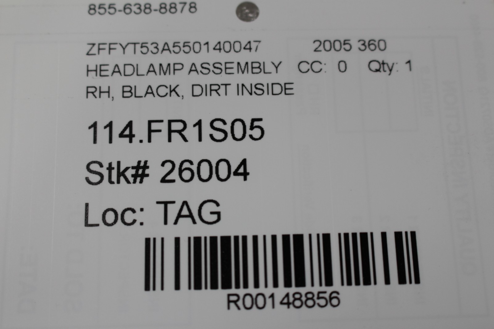 Ferrari 360 Right Headlight