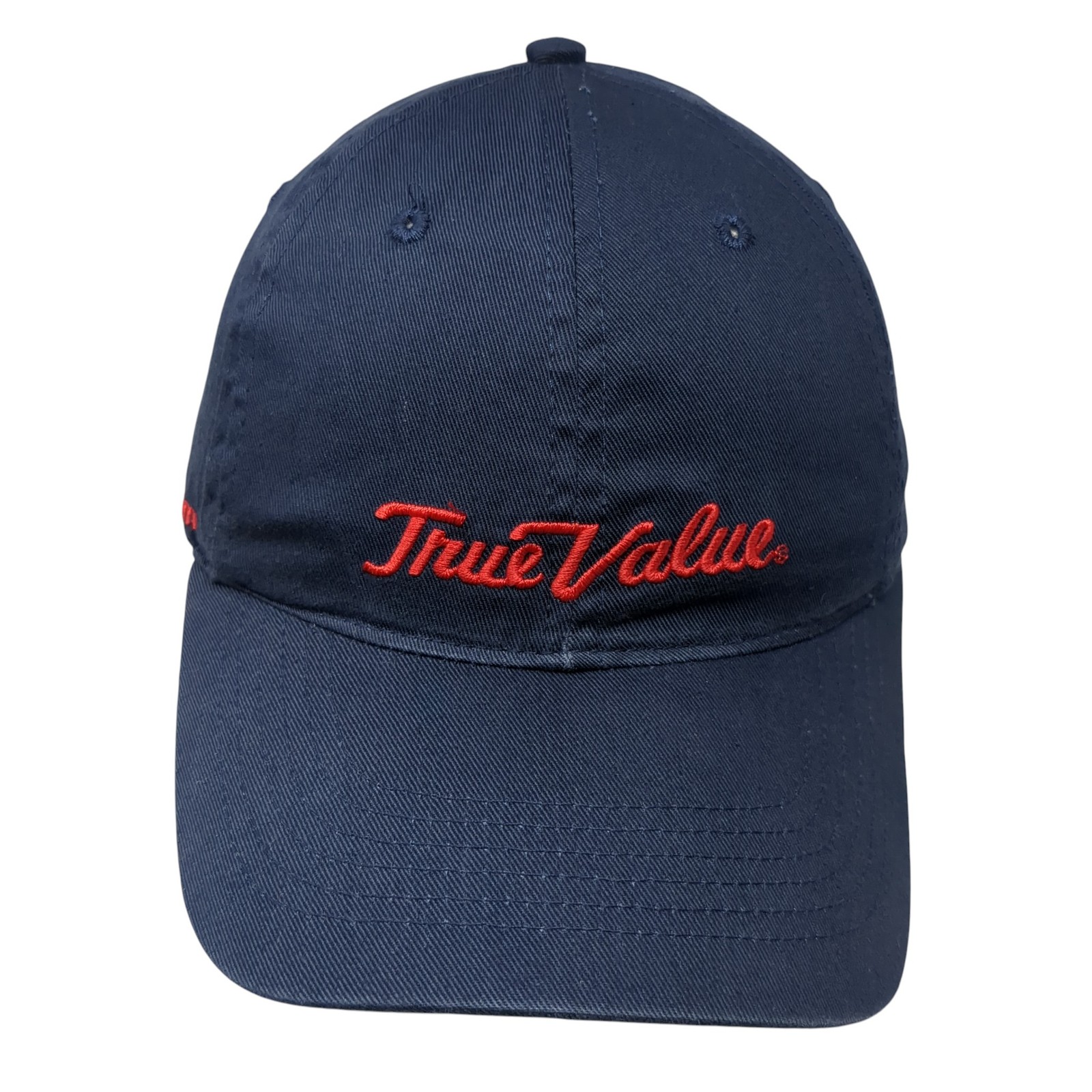 True Value Strapback Baseball Cap Blue One Size A… - image 1