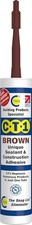 CT1 TRIBRID Unique Sealant & Construction Adhesive - 290ml BROWN
