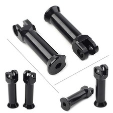 Footrest Mount Fits Harley Softail Slim Fat Bob Low Rider Black