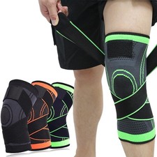 Knee Sleeve Compression Brace Support For Sport Joint Pain Arthritis Relief USA