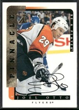 1996-97 Pinnacle Be a Player Joel Otto Autographs #76 Philadelphia Flyers