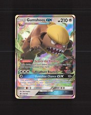Carta Pokemon Holo Gumshoos GX 110/149 Sole e Luna Ultra Rara LP