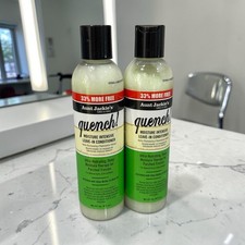 New Aunt Jackie's Detangle  Quench Leave In Conditioner 8 oz Curly Hair