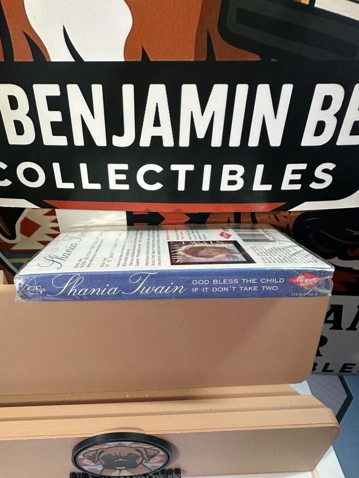 RARE Shania Twain God Bless The Child / If It Don't Take Two Cassette NEW SEALED - Image 4 of 4