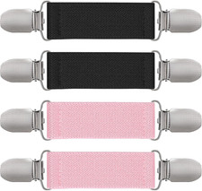 Winter Mitten Clips Elastic Stainless Steel Gloves Clips for Toddler Kids Adults