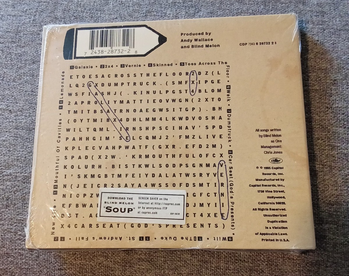 Soup by Blind Melon (CD, 1995) for sale online | eBay