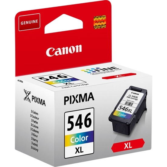 Original Xl Druckerpatrone Canon CL-546 Cl 546 Xl Farbe Color Bunt Pixma Mg 2950-image