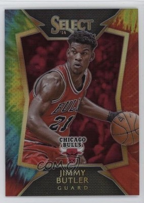 2014-15 Panini Select Concourse Tie-Dye Prizm 22/25 Jimmy Butler #49 1o52