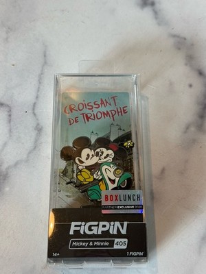 Figpin Disney 405 Mickey & Minnie on Vespa Pin Box Lunch Exclusive Unlocked