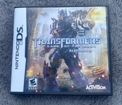 Transformers: Dark of the Moon - Autobots Nintendo DS Activision Game Complete
