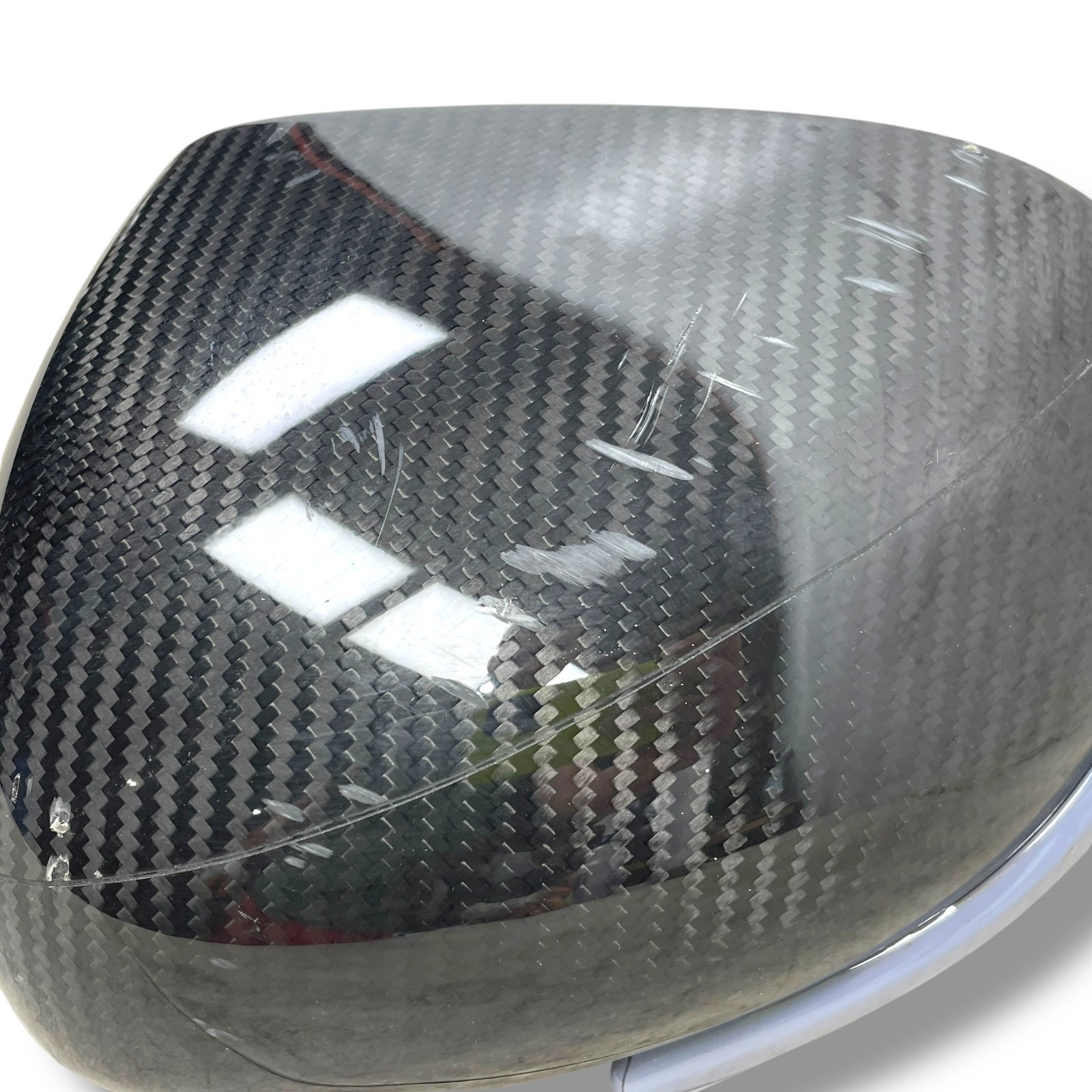 McLaren 720S 2017-2024 OEM Left door mirror upper cover carbon fiber 14AB091CP
