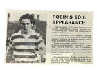 ROBIN FRIDAY READING LEGEND - ORIGINAL AUTOGRAPH OF MAGAZINE ARTICLE - VERY RARE