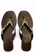 ZARA Beaded Flat Slippers