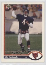 1991 Upper Deck Jim Harbaugh #322 00gy