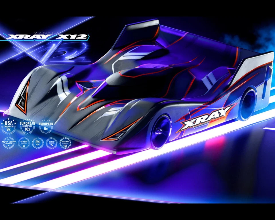 XRAY X12 2026 1/12 Electric On-Road Competition Pan Car Kit [XRA370022] - Image 2 of 4