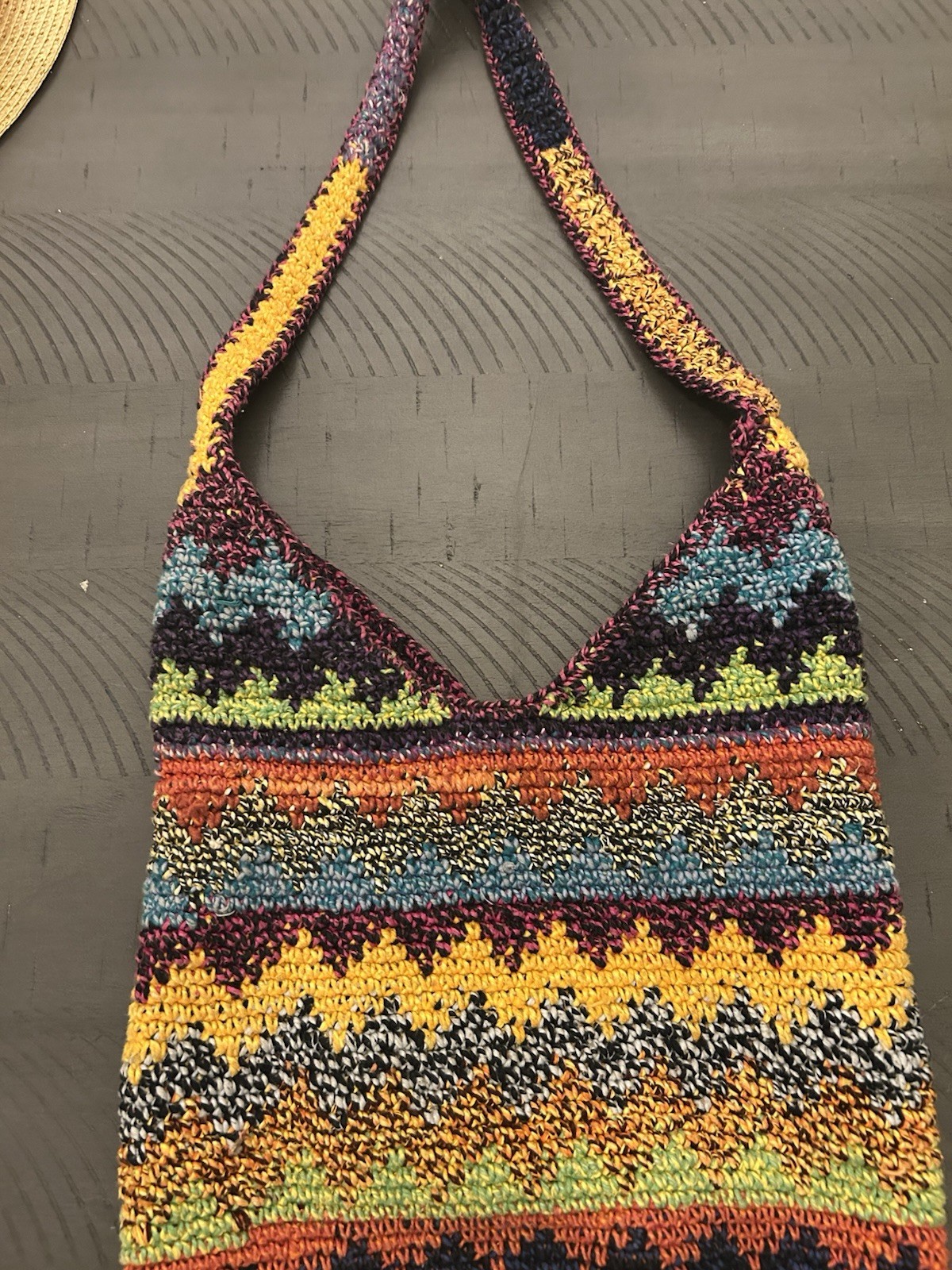 Multicolor Guatemalan Inspired Boho Hand Made Che… - image 6