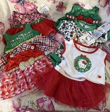Build-A-Bear Sanrio Holiday Outfits Lot- All BNWT- 6 Outfits